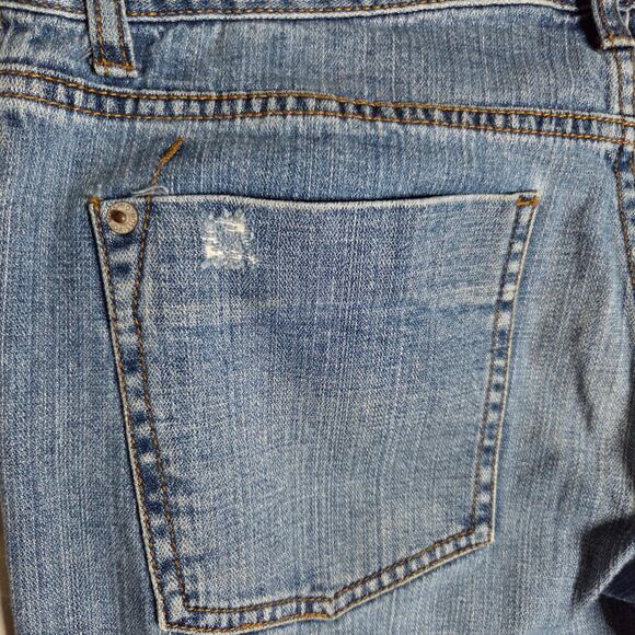 Mossimo Skinny Boyfriend Jeans - Size 10 - Distressed - Picture 8 of 9